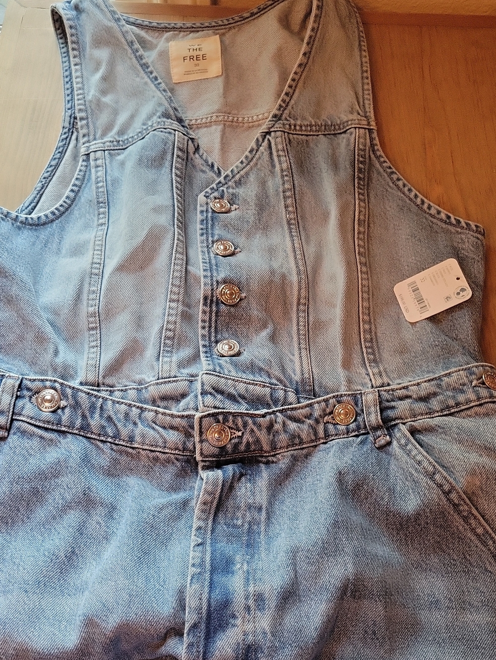 We The Free Better Together Convertible Jumpsuit, Size 32 - Picture 7 of 7